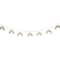 10ct. LED Warm White Rainbow Christmas String Lights with Clear Wire